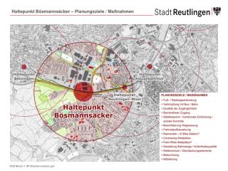 Haltepunkt Bösmannsäcker – Planungsziele / Maßnahmen