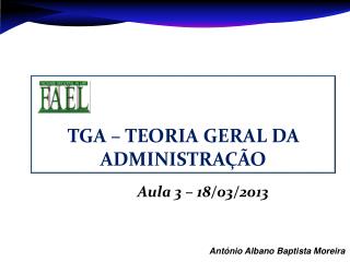 Aula 3 – 18/03/2013