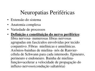 Neuropatias Periféricas