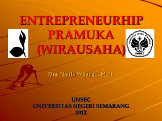 ENTREPRENEURHIP PRAMUKA (WIRAUSAHA)