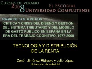 TECNOLOGÍA Y DISTRIBUCIÓN DE LA RENTA