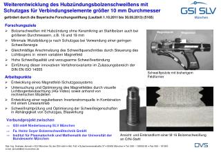 gefördert durch die Bayerische Forschungsstiftung (Laufzeit 1.10.2011 bis 30.09.2013) (5165)