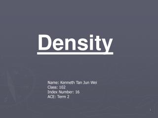 Density