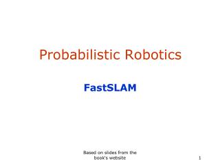 Probabilistic Robotics