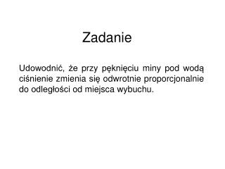 Zadanie