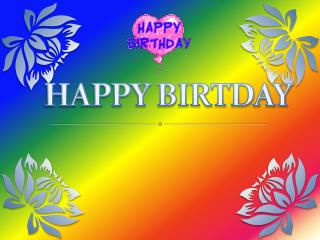 HAPPY BIRTDAY