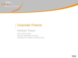 Corporate Finance