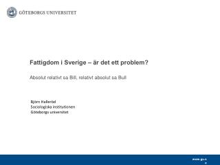 Fattigdom i Sverige – är det ett problem?