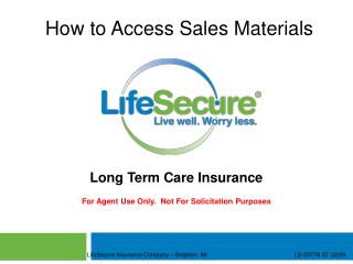 How to Access Sales Materials