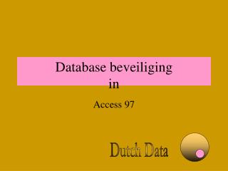 Database beveiliging in