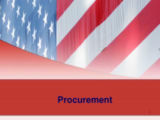 Procurement