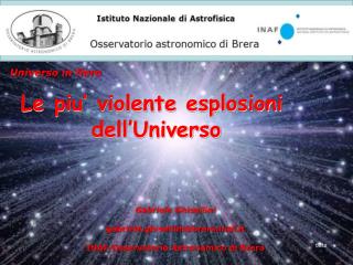 Istituto Nazionale di Astrofisica