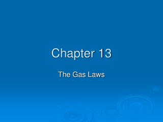 Chapter 13