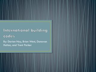 International building codes