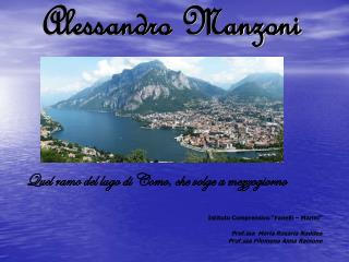 Alessandro Manzoni