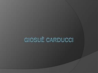 Giosuè Carducci