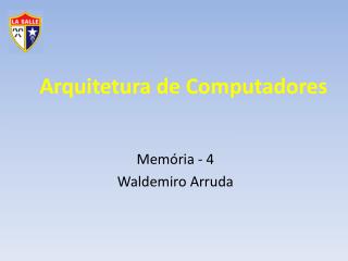 Arquitetura de Computadores