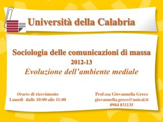 Università della Calabria