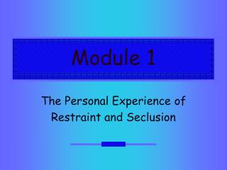 Module 1
