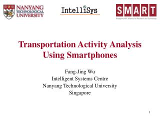 Transportation Activity Analysis Using Smartphones