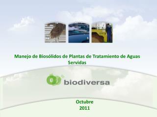 Manejo de Biosólidos de Plantas de Tratamiento de Aguas Servidas