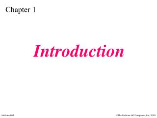 Chapter 1