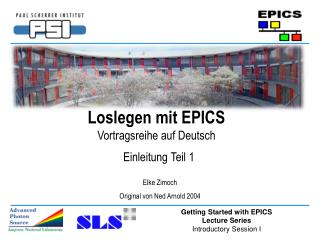 Loslegen mit EPICS Vortragsreihe auf Deutsch