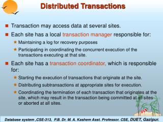 distributed