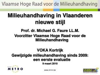 Milieuhandhaving in Vlaanderen nieuwe stijl