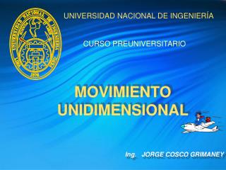 UNIVERSIDAD NACIONAL DE INGENIERÍA