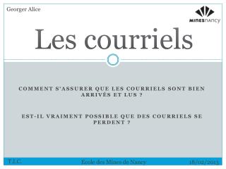 Les courriels