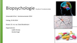 Biopsychologie Studium Fundamentale