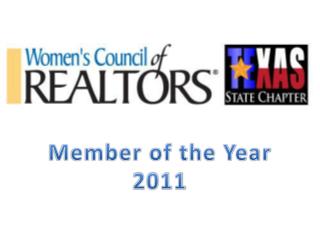Member of the Year 2011