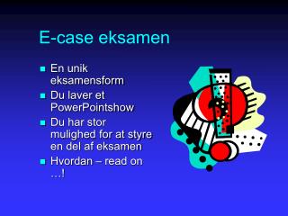 E-case eksamen