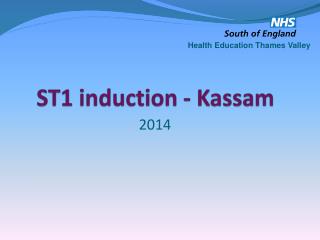 ST1 induction - Kassam