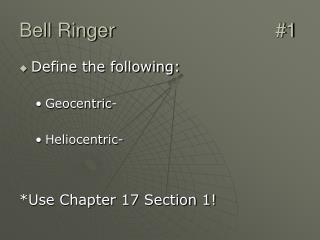 Bell Ringer						#1