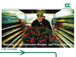 Mehrweg im internationalen Blumen- und Pflanzenhandel