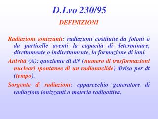 D.Lvo 230/95