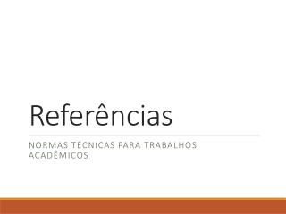 Referências