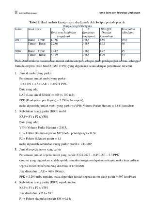 Jurnal Sains dan Teknologi Lingkungan