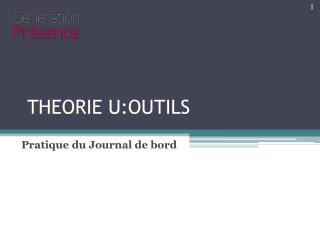 THEORIE U:OUTILS