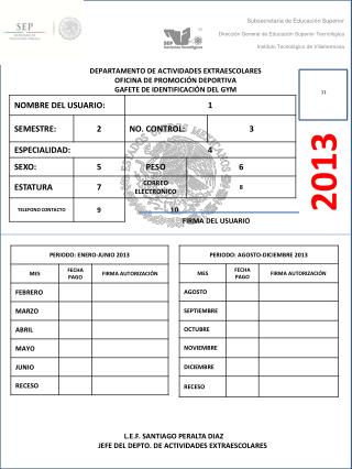 DEPARTAMENTO DE ACTIVIDADES EXTRAESCOLARES OFICINA DE PROMOCIÓN DEPORTIVA