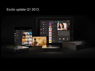 Excito update Q1 2013