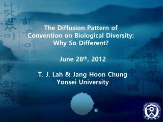 The Diffusion Pattern of Convention on Biological Diversity: Why So Different?