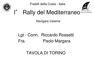 I° Rally del Mediterraneo