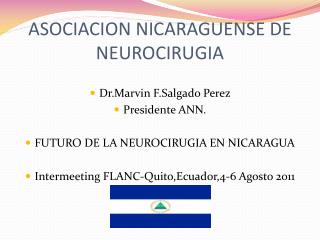 ASOCIACION NICARAGUENSE DE NEUROCIRUGIA