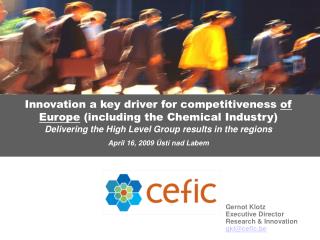 Innovation a key driver for competitiveness of Europe (including the Chemical Industry)