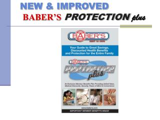 NEW &amp; IMPROVED BABER’S PROTECTION plus