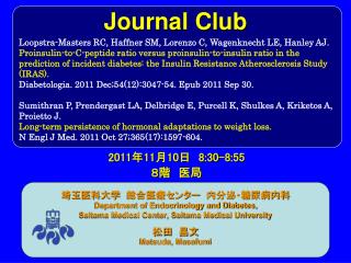 Journal Club