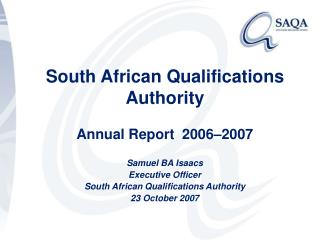 South African Qualifications Authority